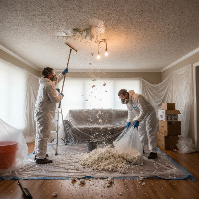 Contact About Popcorn Ceiling Removal
